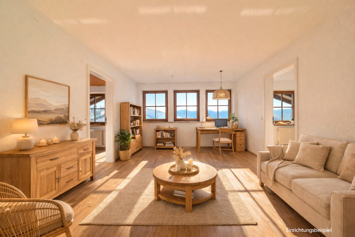 Sonne, Raum und Komfort: Lichtdurchflutete 3-Zimmer-Wohnung – Hauptbild