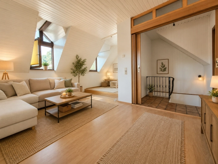 Hanghaus mit Weitblick – Individuelles Wohnen in naturnaher Lage nahe Regensburg – Bild 31